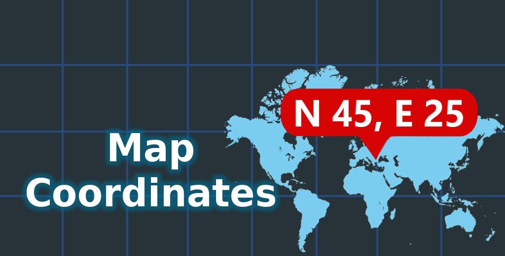 Map Coordinates - Premium Unlocked