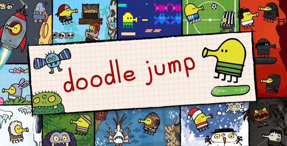 Doodle Jump - Unlimited Coins, Unlocked Level